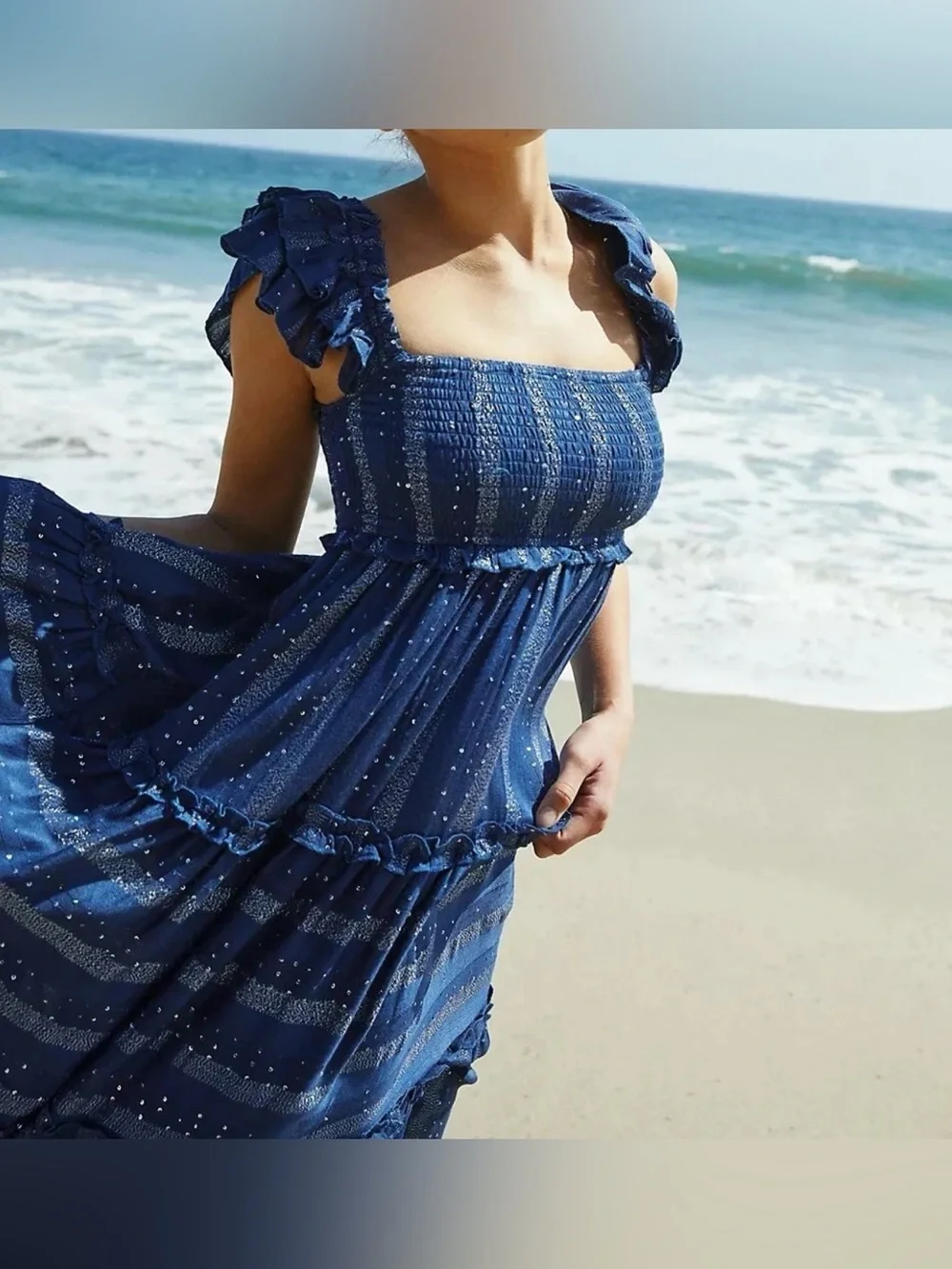 Anthropologie PQ Victoria Maxi Dress Size S/XS - Picture 2 of 5